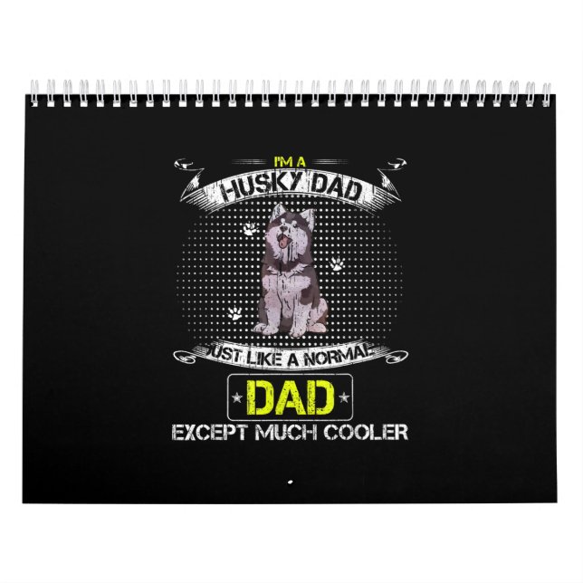 Just Like A Normal Dad Except Much Cooler Gift Calendar (Cover)