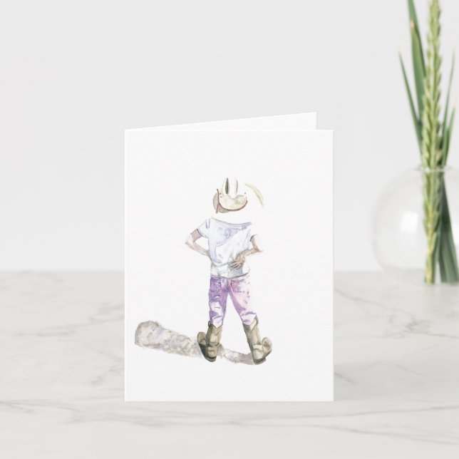 Just Like Daddy Card (Front)