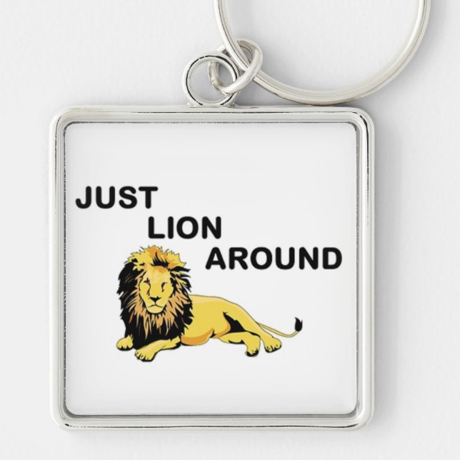 JUST LION AROUND KEY RING (Front)