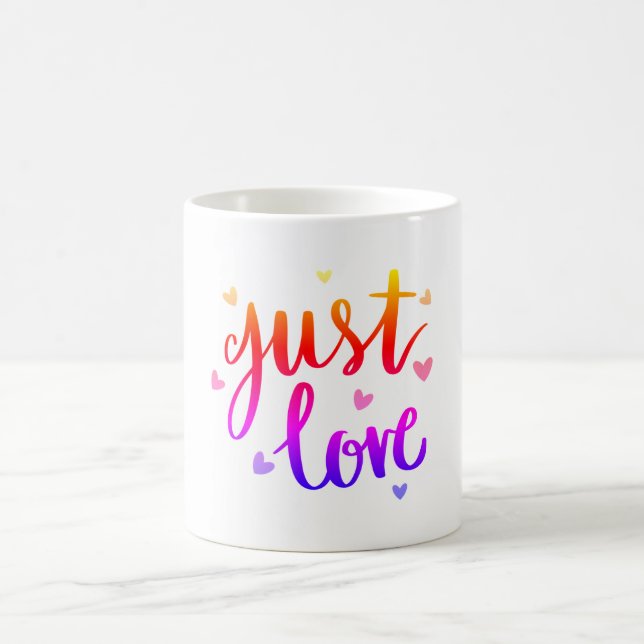 Just Love 11 oz Classic Mug (Center)