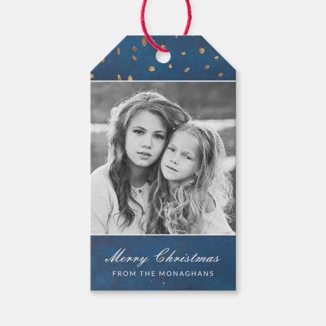 Just Love | Blue Gift Tags (Front)