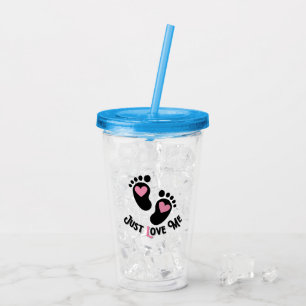 Just Love Me.w Acrylic Tumbler