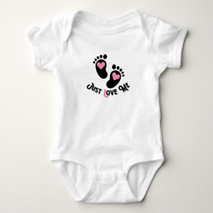 Just Love Me.w Baby Bodysuit