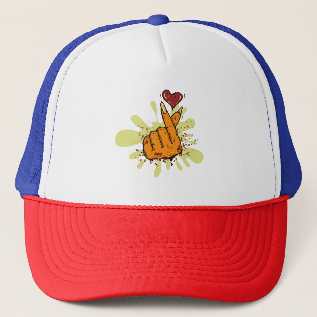 just love trucker hat (Front)