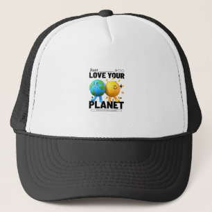 Just Love Your Planet Trucker Hat