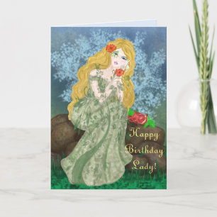 JUST LOVELY BIRTHDAY CARD