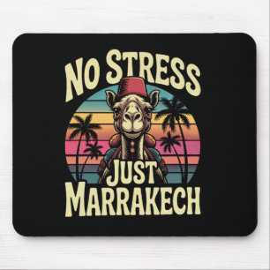 Just Marrakech Camel Sunset Morocco Trip Marrakesh Mouse Mat
