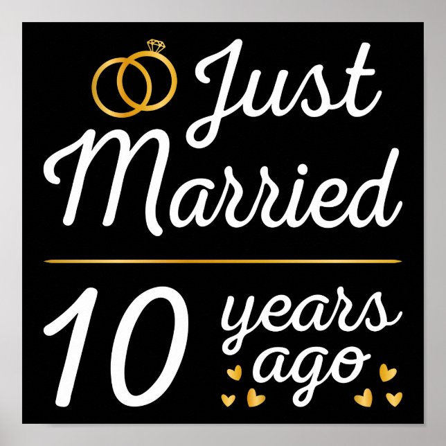 Just Married 10 Years Ago II Poster (Front)