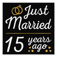 Just Married 15 Years Ago II