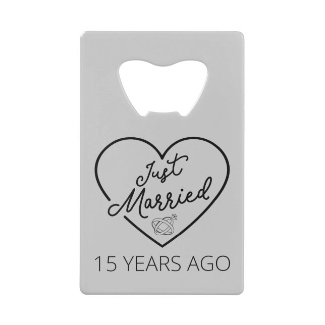 Just Married 15 Years Ago III (Front)