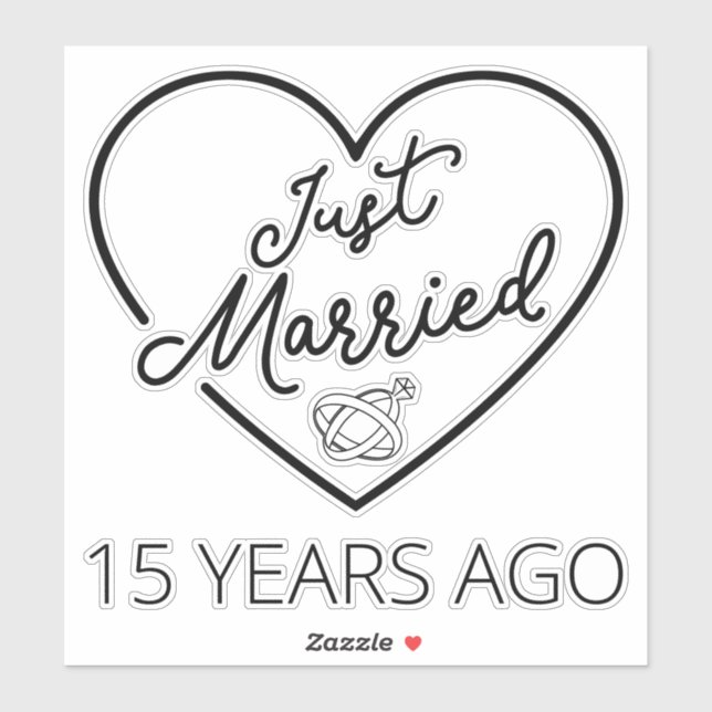 Just Married 15 Years Ago III (Sheet)