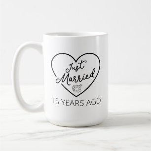 Just Married 15 Years Ago III Coffee Mug