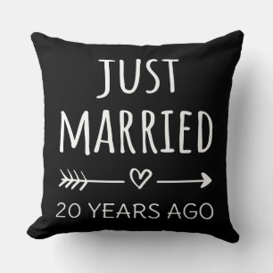 Just Married 20 Years Ago I Cushion