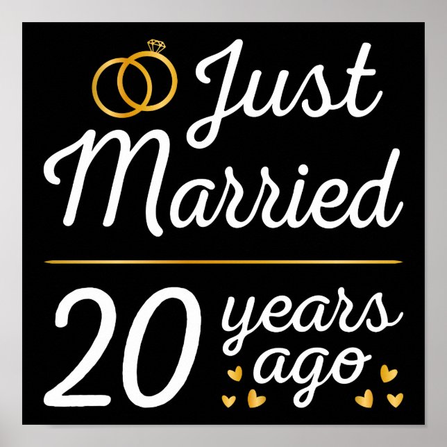 Just Married 20 Years Ago II Poster (Front)