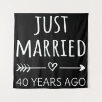 Just Married 40 Years Ago I