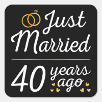 Just Married 40 Years Ago II