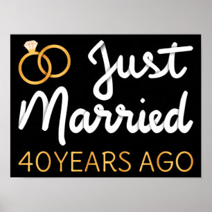 Just Married 40 Years Ago IV Poster