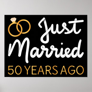 Just Married 50 Years Ago IV Poster