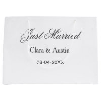 Just Married add couple name date year wedding sim