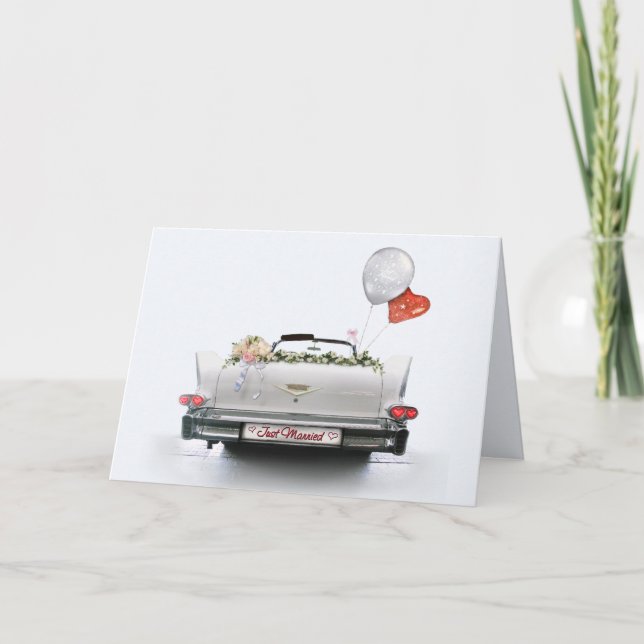 Just Married Announcement (Front)