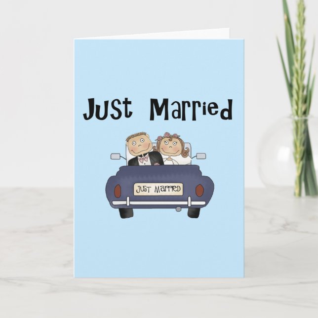 Just Married Announcement (Front)