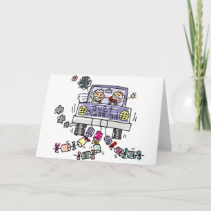 Just Married Bride And Groom Wedding Celebration Announcement