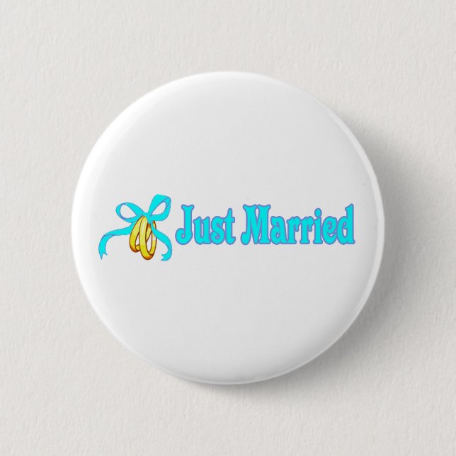 Just Married Button (Front)
