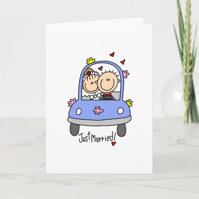 Just Married Card (Front)
