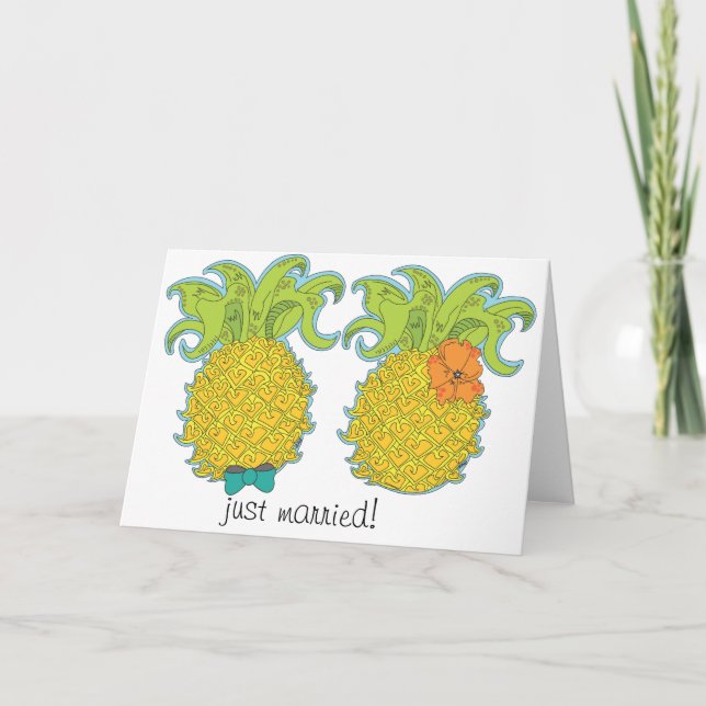 Just Married Card (Front)