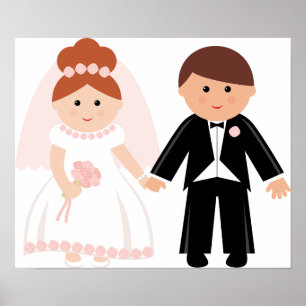 Just Married Couple Poster