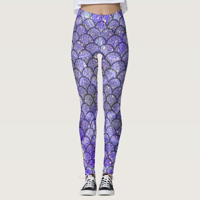 Just Married Custom Name Honeymoon Leggings (Front)