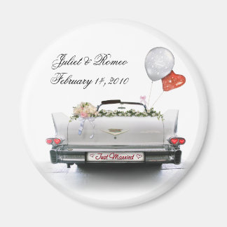 Just Married (customisable) Magnet