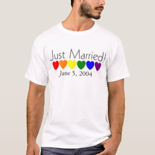 Just married-Date can be changed T-Shirt