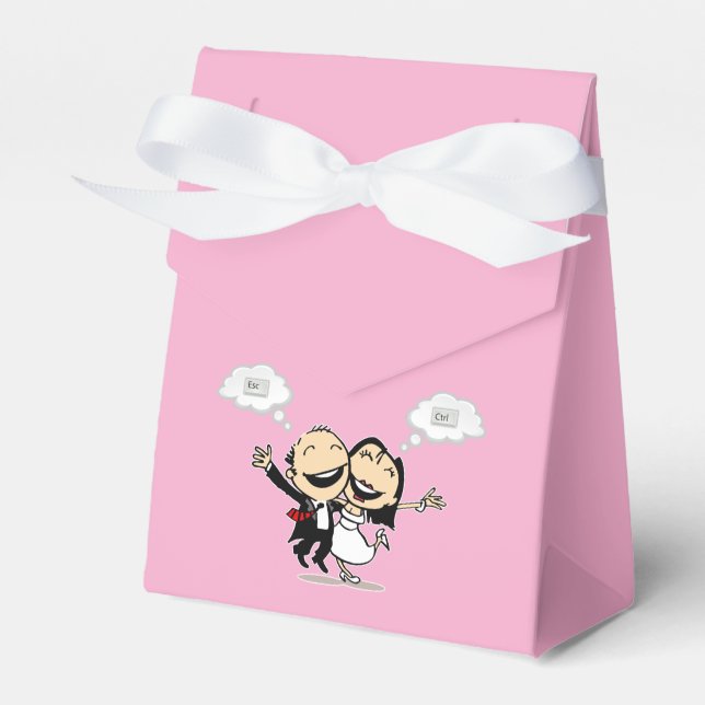 Just married favour box (Front Side)