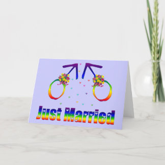 Just Married Gay Men Announcement