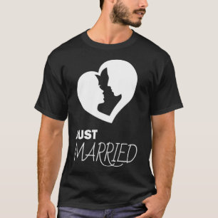 Just Married Good Mood for Men Women Youth T-Shirt