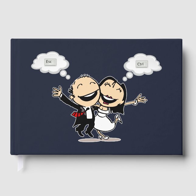 Just married guest book (Front)