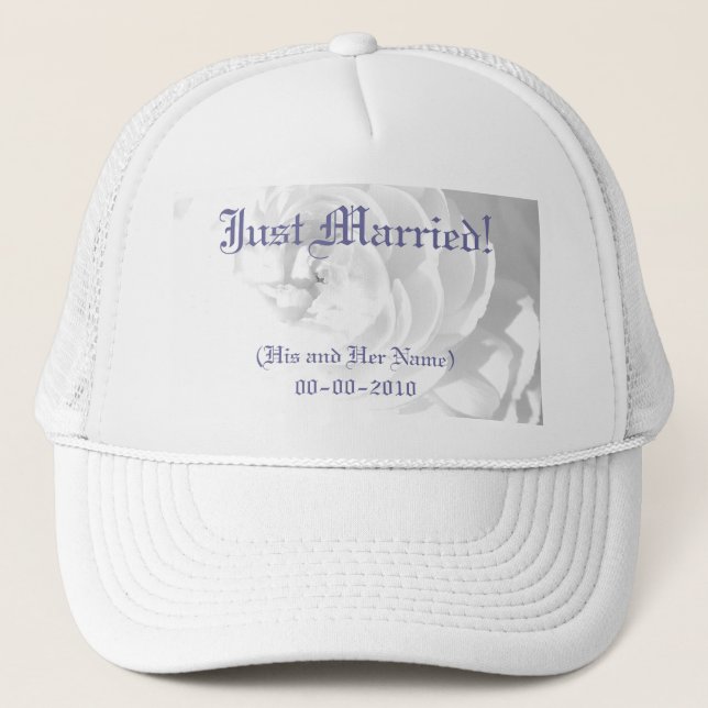 Just Married Hat (Front)