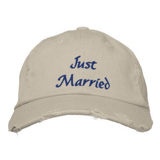 Just Married Hat