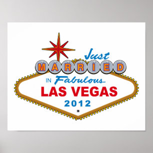 Just Married In Fabulous Las Vegas 2012 Vegas Sign