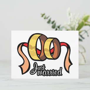 Just Married Invitations