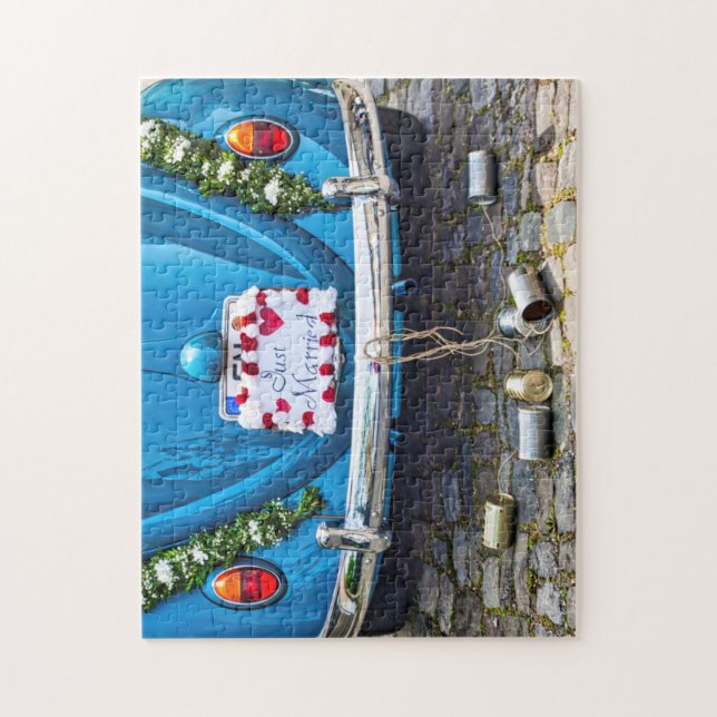 Just Married Jigsaw Puzzle (Vertical)