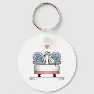 Just married key ring