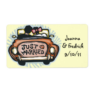 Just Married Labels