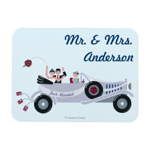 Just Married Magnet