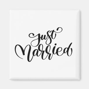 Just Married Magnet