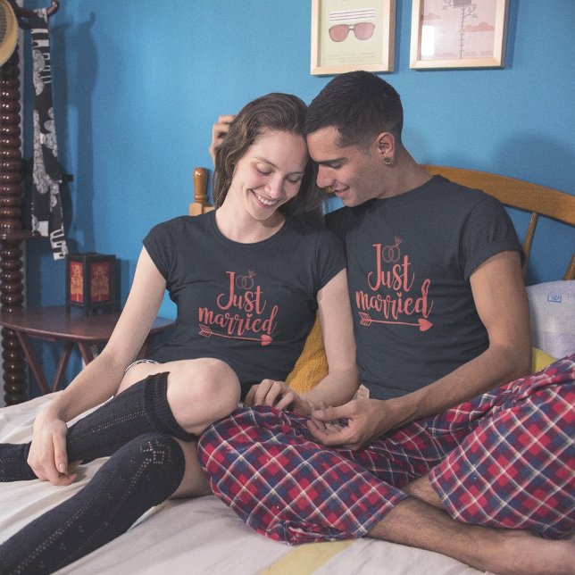 Just Married Matching T-Shirts (Creator Uploaded)