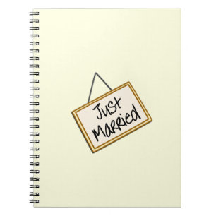 Just Married Notebook