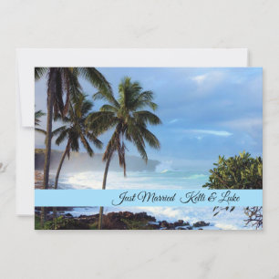 Just Married Photo Card