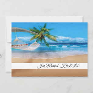 Just Married Photo Card